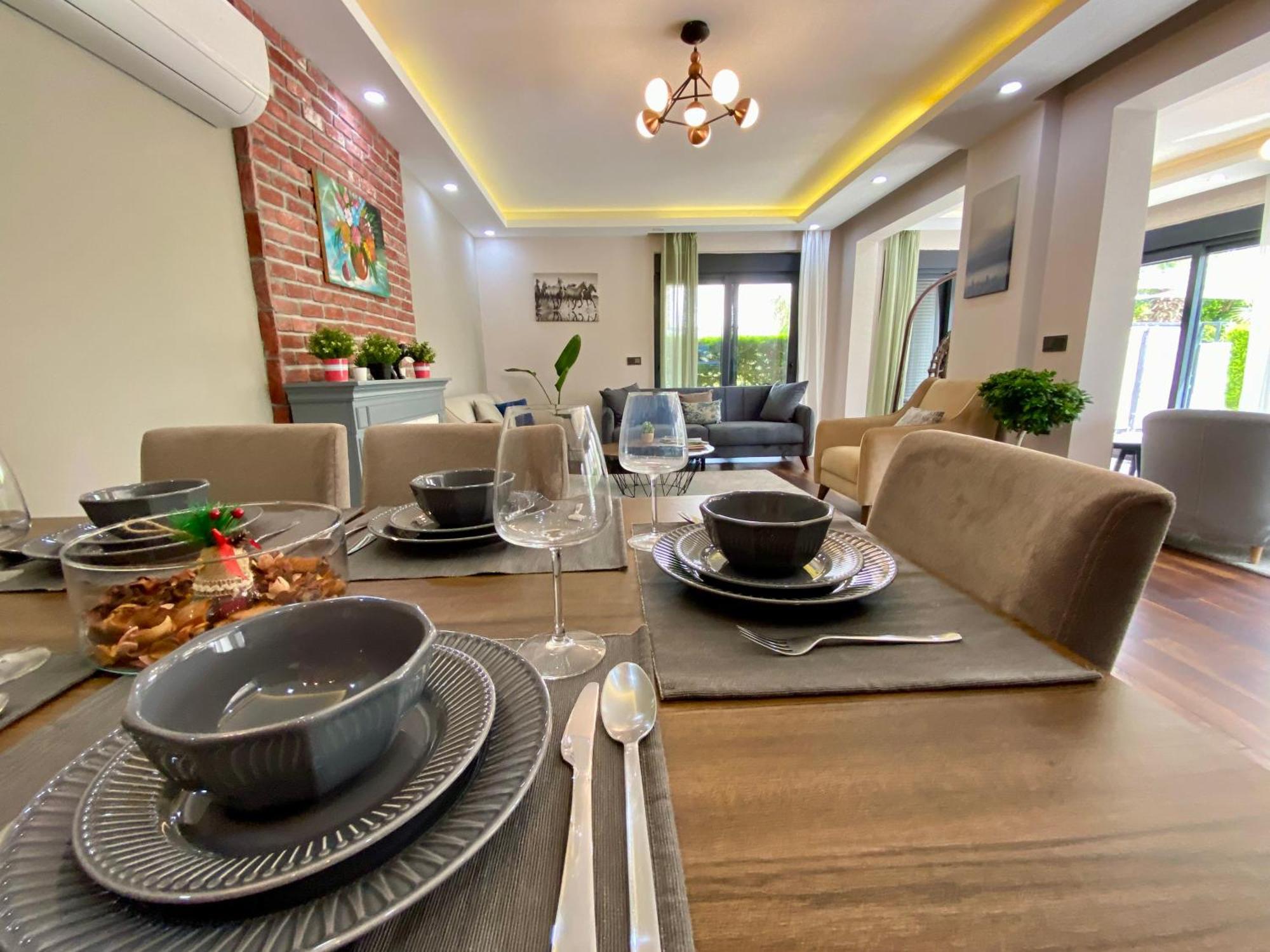 Villa Annabell1 With Swimming Pool And Jacuzzi, 3 Floors Belek Exteriér fotografie