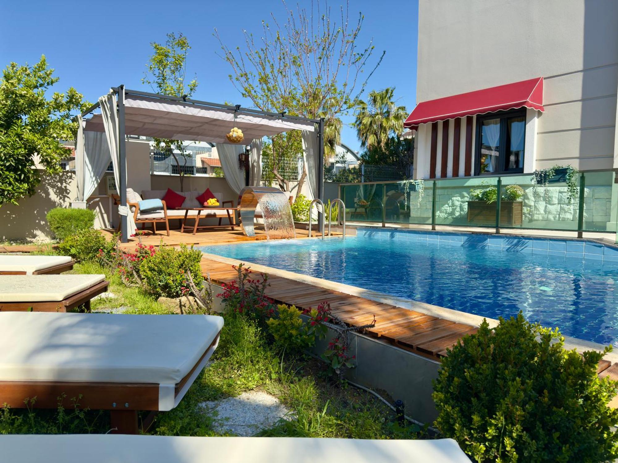 Villa Annabell1 With Swimming Pool And Jacuzzi, 3 Floors Belek Exteriér fotografie