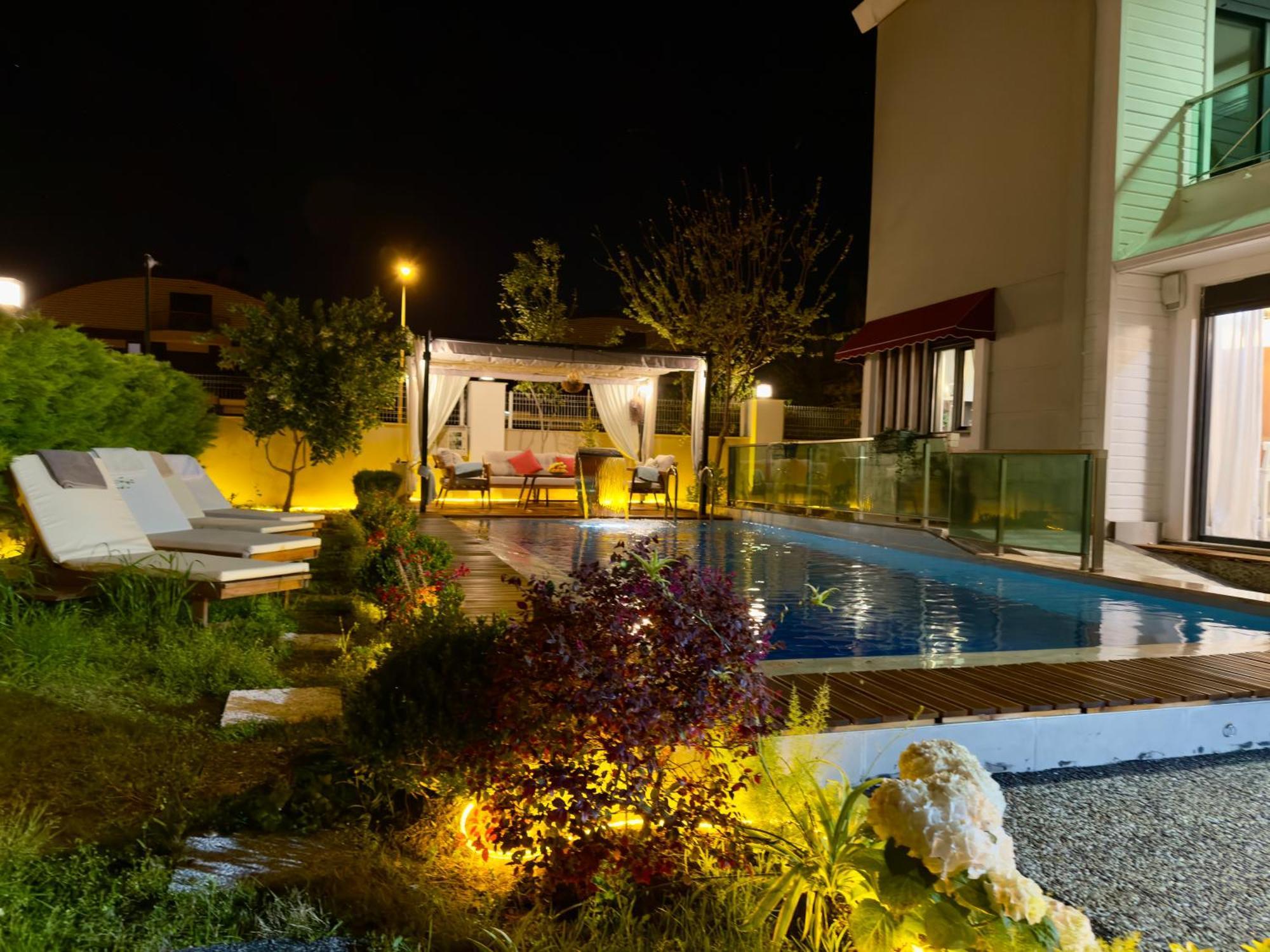 Villa Annabell1 With Swimming Pool And Jacuzzi, 3 Floors Belek Exteriér fotografie