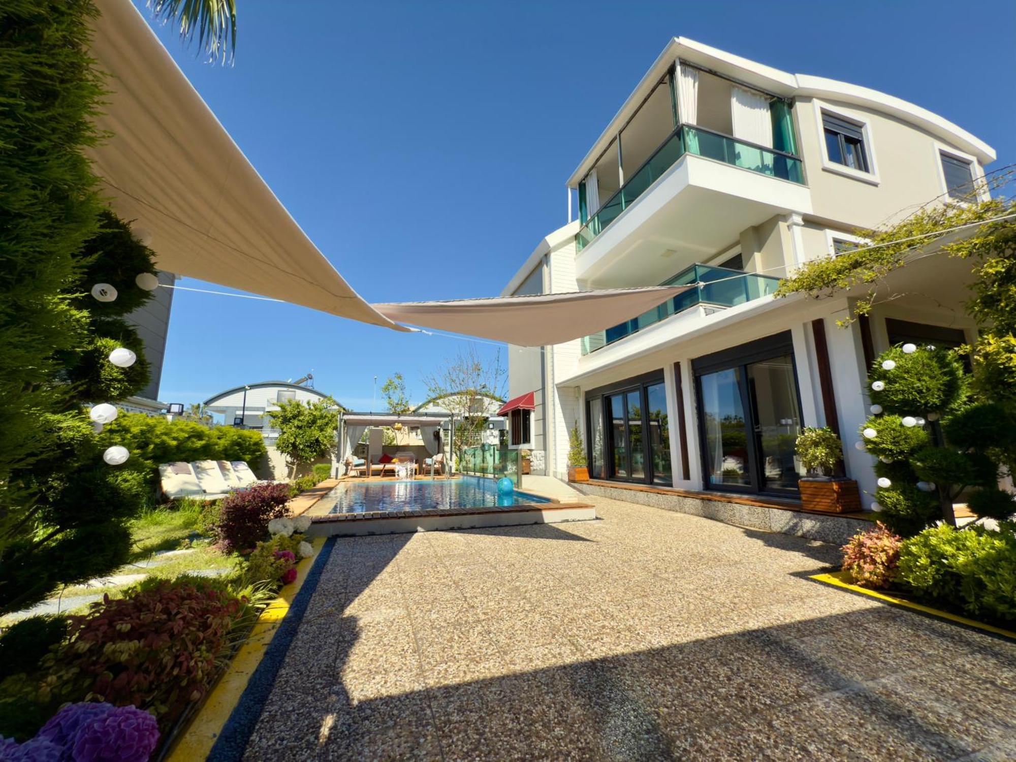 Villa Annabell1 With Swimming Pool And Jacuzzi, 3 Floors Belek Exteriér fotografie