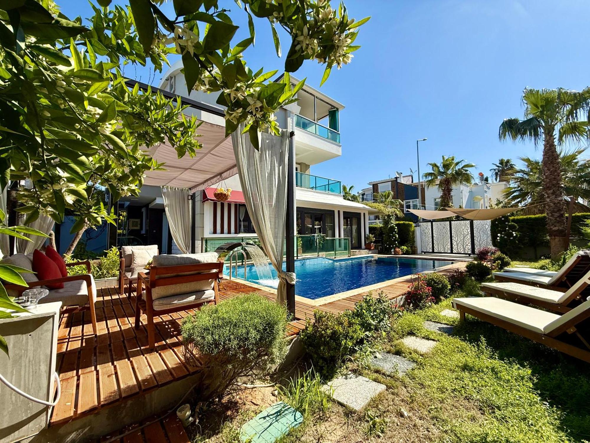 Villa Annabell1 With Swimming Pool And Jacuzzi, 3 Floors Belek Exteriér fotografie